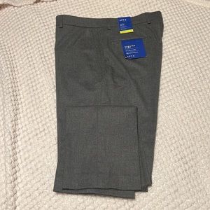 Suit bottom pants. Grey.